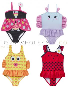 09C035 Butterfly and Friends Swimsuits