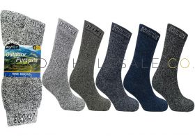 Men's Outdoor Pursuits Socks 3 Pair Pack by Pro Hike
