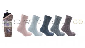 Pro Hike Ladies Standard Length Wool Blend Boot Socks, 3 pair pack