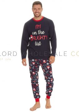 31B1637 Wholesale Christmas Pyjamas Men's