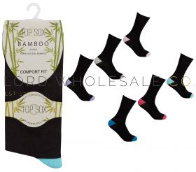 41B531 Ladies Heel & Toe Non Elastic Socks