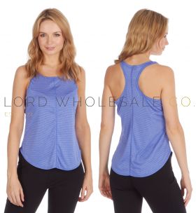 51A947 Blue Yoga Tops