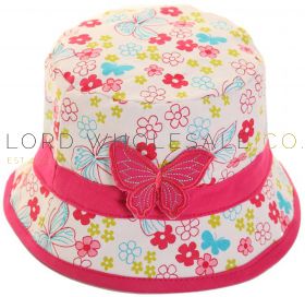 C12 Girls Butterfly & Flower Hats