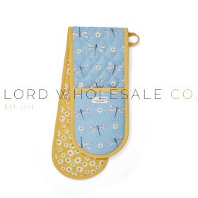 English Meadow Double Oven Gloves by Cooksmart