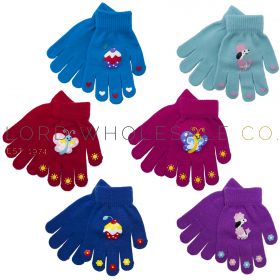 GL108 Girls Thermal Magic Gripper Gloves
