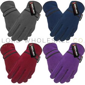 GLT204R Ladies Thermal Lined Fleece Gloves