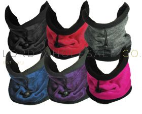 Unisex Super Soft Neck Warmers Snoods Gaiters by Rock Jock 12 pieces