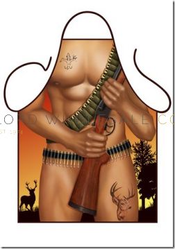 Novelty Barbeque Aprons Hunter