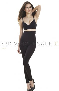 High Waist Slimming Leggings With Tummy Support in Display Box