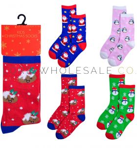 SK301 Wholesale Christmas Socks