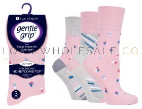 SOLRH176G3 Petals Gentle Grip Socks