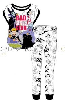Ladies Disney Villians Pyjamas 8 pieces