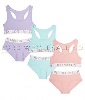 14C897 Older Girls Crop Top and Brief Sets