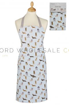 1742 Curious Dogs PVC Apron by Cooksmart