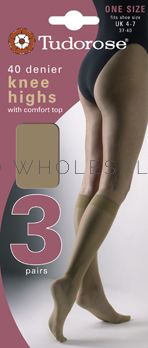 Wholesale Tudor Rose 40 Denier Pop Socks