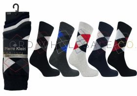 2717 5 Pack Argyle Socks
