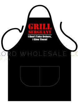 Barbeque Aprons Grill Sergeant
