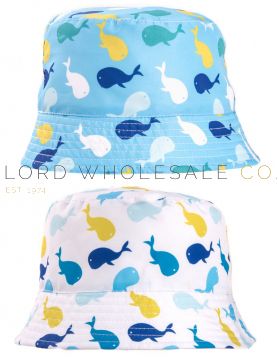 B286 Boys Whale Hats