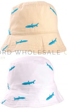 C576 Boys Shark Bucket Hats