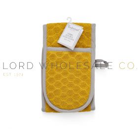 Honeycomb Terry Double Oven Gloves by Cooksmart