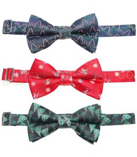MA000429 Festive Christmas Bow Ties