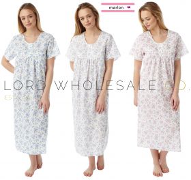 MN145 Marlon Long Length Nightdress