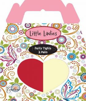 Girls Tights Party 2 Pairs by Little Ladies 3 Boxes